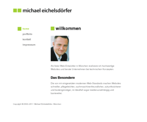 michael-eichelsdoerfer.de: Michael Eichelsdörfer
Web-Entwickler und Berater in München