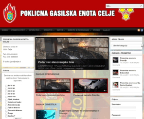 pge-celje.com: Poklicna gasilska enota Celje
Uradna spletna stran Celjskih poklicnih gasilcev.