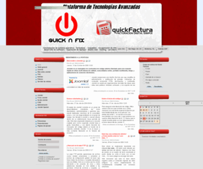 quicknfix.com: Bienvenidos a la portada
Joomla! - el motor de portales dinámicos y sistema de administración de contenidos