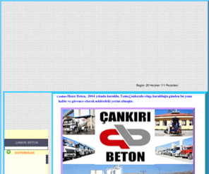 cankiribeton.com: Home
çankırı beton,cankiri beton,www.cankiribeton.com,çankırı hazır beton,cankiri hazir beton,çankırı,cankiri