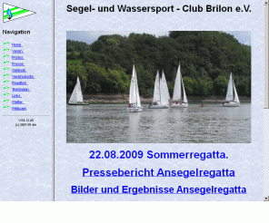 swc-brilon.de: Segel- und Wassersport - Club Brilon e.V.
