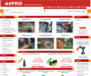 aspro.biz: ASPRO - najlepszy sklep internetowy z narzędziami - ASPRO - najlepszy sklep internetowy z narzędziami
aspro, aspro24 oferuje maszyny i narzędzia dla: budownictwo, obróbka, metal, kamień, drewno. Specjalistyczne, innowacyjne, niezawodne produkty najlepszych producentów. Oryginalne gwarancje. 18 lat w branży. Wieloletnie doświadczenie i wiedza. - aspro, aspro24 oferuje maszyny i narzędzia dla: budownictwo, obróbka, metal, kamień, drewno. Specjalistyczne, innowacyjne, niezawodne produkty najlepszych producentów. Oryginalne gwarancje. 18 lat w branży. Wieloletnie doświadczenie i wiedza.
