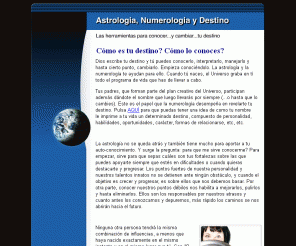 astrologia-numerologia.com: Astrologia Numerologia Destino
Cartas natales de astrologia y numerologia, afinidad en el amor, predicciones y programas para Windows.