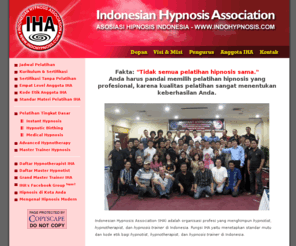 indohypnosis.com: IndoHypnosis.Com | Indonesian Hypnosis Association (IHA) | Asosiasi 
Hipnosis Indonesia
