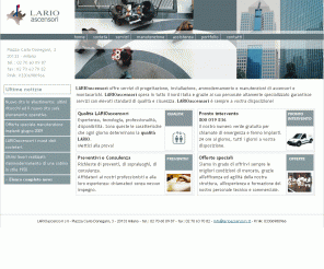 larioascensori.it: LARIOascensori »ascensori e montacarichi:  vendita, installazione e manutenzione
Servizi di installazione e manutenzione ascensori e montacarichi
