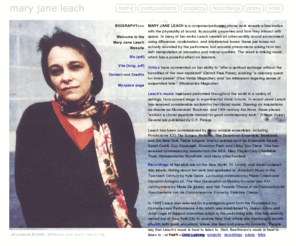 mjleach.com: Mary Jane Leach
