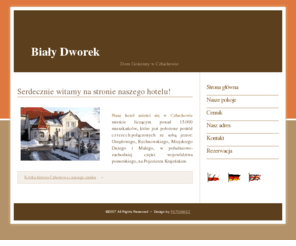 bialy-dworek.com: Biały Dworek Hotel Człuchów
Czluchów Czluchow Biały Dworek Hotel Hotelik Nocleg Noclegi Dom Gościnny Kwatery Pokój Pokoje Gościnne Übernachtung Pension Zimmer Rooms Schlafen Schlochau Polen Chojnice