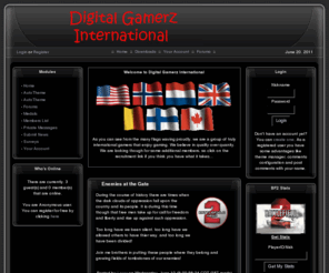 clan-dgi.com: [DGI] Digital Gamerz International
Your slogan here