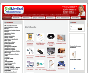 sislimedikal.biz: Şişli Medikal Ortopedi
0212 246 00 99 Medikal Ortopedi Fizik Tedavi ve Yara Bakım Ürüleri,ortopedik ürünler, korse, dizlik, atel, hasta bezi, karyola, varis çorabı, uyuşturucu test kabı, tansiyon aleti, omron, nebulizatör, aerochamber, tekerlekli sandalye, galoş, bone, maske, silikon tabanlık, şeker stripleri, ortopedia, külot bez,Ayak Sağlığı Ürünleri,Kişiye Özel Tabanlık,By Guru Sabo Terlik,Prodexy Eceform Bay,Bayan Önlük'ler,Forma'lar,Ortopedik Boyun Yastığı.