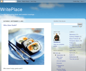 webmoore.com: Blogger: Blog not found
Blogger is a free blog publishing tool from Google for easily sharing your thoughts with the world. Blogger makes it simple to post text, photos and video onto your personal or team blog.