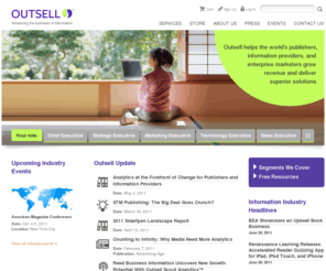 outsellinc.com: Outsell Inc. :: Analytics for the information industry
Outsell helps publishers and commercial information providers grow their business.