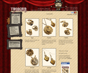 thorgrid.com: Thorgrid Jewelry - Timeless Designs - Steampunk Inspired
Steampunk jewelry store to shop for the widest selection of unique steampunk jewelry items and most exquisite steampunk jewelry at competitive prices.