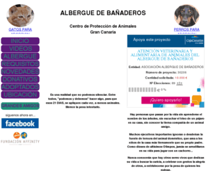 alberguedeanimales.org: Albergue de Bañaderos
Página Web del Albergue de Bañaderos, Centro de Proteccion de animales