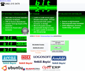 bit.com.tr: BİT Internet Teknolojileri Yazılım Bilgisayar Sanayi ve Ticaret Ltd. Şti.
