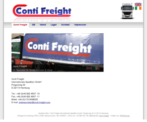 conti-freight.com: Conti Freight
Conti Freight Internationale Spedition GmbH, Hamburg  4940822459710