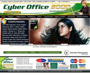 cy2000.net.ve: Cyber Office 2000, C.A.
Primera Tienda de Computacion y Servicio del Centro del Pais.