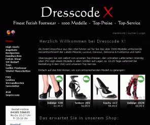 dresscode-x.de: Dresscode-X »  Shop
