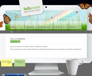 corteyn.net: Startseite | fullscreen, Büro für neue Medien
fullscreen - Büro für Neue Medien aus Ascheberg, Westfalen. Hochwertiges Web- und Grafikdesign für kleine und mittelständische Unternehmen.