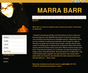 marrabarr.com: Marra Barr : Music
Home Page