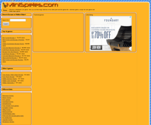 minispeles.com: Minispeles.com games
Free online point and click adventure, escape tehe room and hidden object games.
