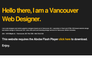 superklever.com: Vancouver Web Design, Website Design, Flash Design, Motion Graphics and Graphic Designer.
Superklever design is a Vancouver web design, flash design, motion graphics and graphic design studio. 