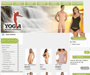 produtosyoga.com: Yoga Modeladores - Cintas e Malhas Compressivas - Uso estético, pós-cirúrgico, pós-parto, gestante
Loja virtual com mais de 90 modelos a pronta entrega e sob-medida! Faixas modeladoras, sutiãns, calças, corpetes, cintas abdominais, colete para postura, meia compressiva, macaquinhos, bermudas, para uso estético, pós-cirúrgico, pós-parto, gestante e queimados