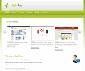 agiletree.com: AgileTree - Home | iPhone Applications | Web Development | Search Engine Optimization
