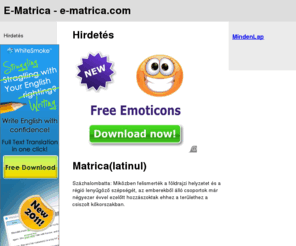 ematrica.com: E-Matrica - e-matrica.com
