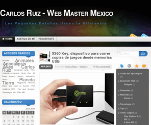 karloz.info: Carlos Ruiz – Web Master Mexico « Los Pequeños Detalles Hacen la Diferencia
Los Pequeños Detalles Hacen la Diferencia