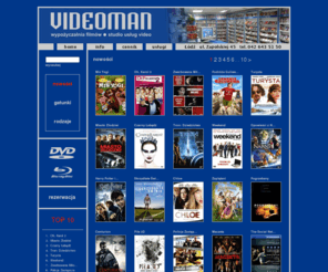 videoman.pl: videoman - wypożyczalnia
Strona wypożyczalni video.