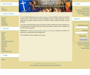 cancionerocatolico.org: Cancionero Católico
Joomla! - el motor de portales dinámicos y sistema de administración de contenidos