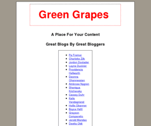 greengrapes.info: greengrapes.info
