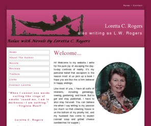 lwrogers.com: Loretta C. Rogers
Historical Western and Romantic Writer
