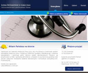 med-pracy.pl: Gabienet Medycyny Pracy
Gabinet lekarski medycyny pracy prowadzony w Goleniowie.