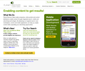 planetdiscover.com: Mobile Apps, Local Search, Business Directory, Events, Ad System – Planet Discover

