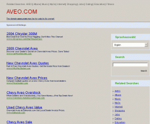 aveo.com: 
 
	Aveo.com			 - 					AVEO Resources and Information.
			
					This website is for sale!
			
