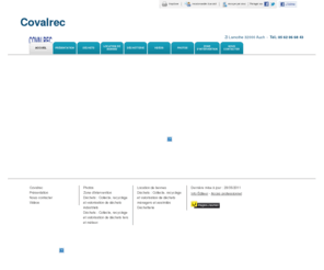 covalrec-recyclage.com: Déchets - Covalrec à Auch
Covalrec - Déchets situé à Auch vous accueille sur son site à Auch