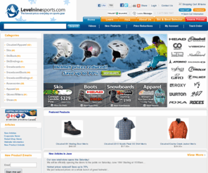 levelninesports.com: Levelninesports.com - Great deals on Ski and Snowboard gear.
Level Nine Sports sells quality new Ski and Snowboard gear at the lowest prices by a mile.  Surf on in and see for yourself