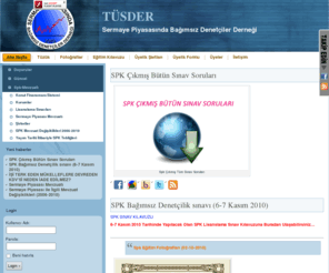 tusder.org: TÜSDER Sermaye Piyasasında Bağımsız Denetçiler Derneği
TUSDER Güncel haberler - Duyurular - spk dan gelişmeler sermaye piyasasında bağımsız denetçiler derneğinde...