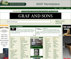 ubg52.com: NSSF Marketplace
NSSF Marketplace - The NSSF Marketplace is the database dedicated to the shooting, hunting and firearms industry, helping them find the products & services they need.