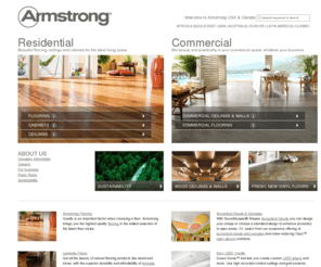 vinylsheet.com: Flooring, Ceiling and Cabinet Products by Armstrong
Armstrong is a manufacturer of flooring, ceilings, and cabinets. Flooring products include hardwood, laminate, and vinyl. Floors and ceilings are both available for residential and commercial applications. 