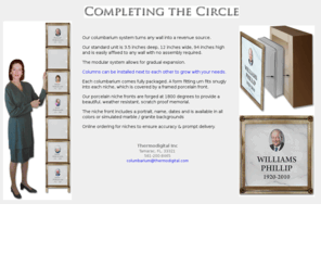 completingthecircle.com: Completing the Circle
ceramic memorial, ceramic portrait, memorial portrait