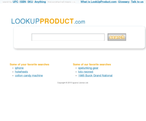 lookupproduct.com: LookUpProduct.com - Search - Find all your product needs...or at least most of them.
