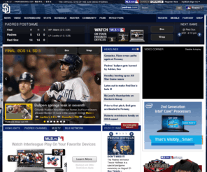 sandiegopadres.com: The Official Site of The San Diego Padres | padres.com: Homepage
Major League Baseball