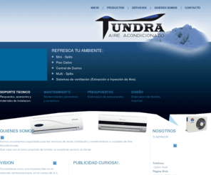 tundracr.com: Aires Acondicionados. Refresca tu ambiente. TUNDRACR
Descripción de la pagina