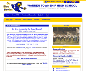 wthsbands.org: WTHS Band Home
Warren Township High School, Gurnee, IL