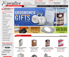 executivegiftshoppe.net: Executive Gift Shoppe - Perfect Gifts for Business or Pleasure!
Executive Gift Shoppe carries an extensive lines of business gifts & men's accessories at affordable prices. Executive Gift Shoppe - Perfect Gifts for Business or Pleasure!