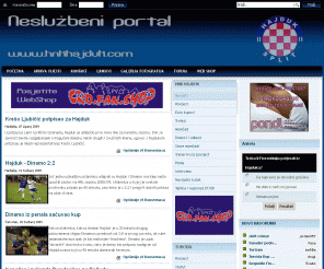 hnkhajduk.com: Hajduk OnLine - Novosti
[www.hnkhajduk.com] -  The unofficial HNK Hajduk Website / Neslubene stranice HNK Hajduka