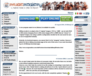 mugenation.com: MUGENATION - The world of MUGEN, chars, stages and addons
Sito dedicato al mugen con download di chars, stage, screenpack, finali chars e lifebar per creare il vostro mugen personalizzato