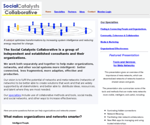 socialcatalysts.net: Social Catalysts Collaborative - Home
